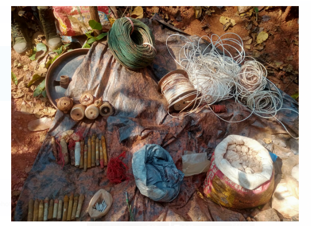 chaibasa mai surakshabalon ko fir badi kaamyabi