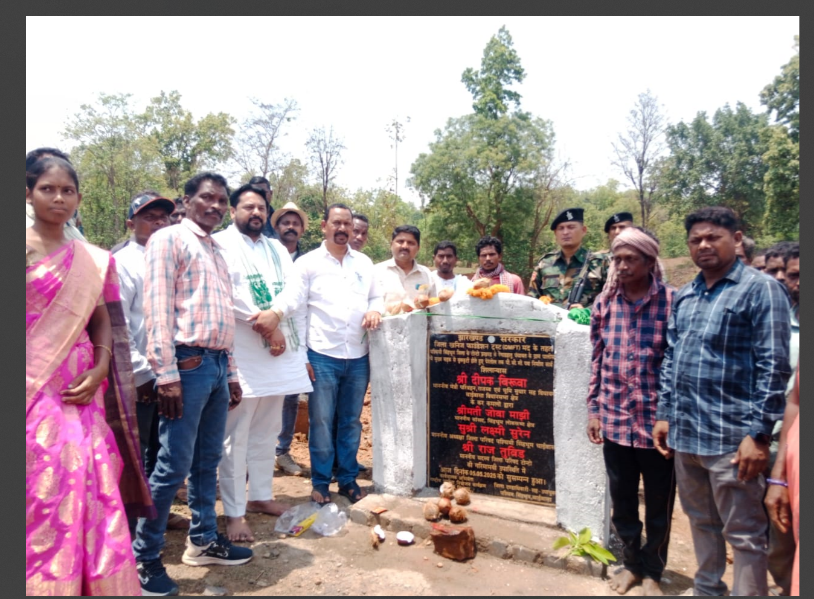 chaibasa mai 2 sadak nirman karya ka shilanyas