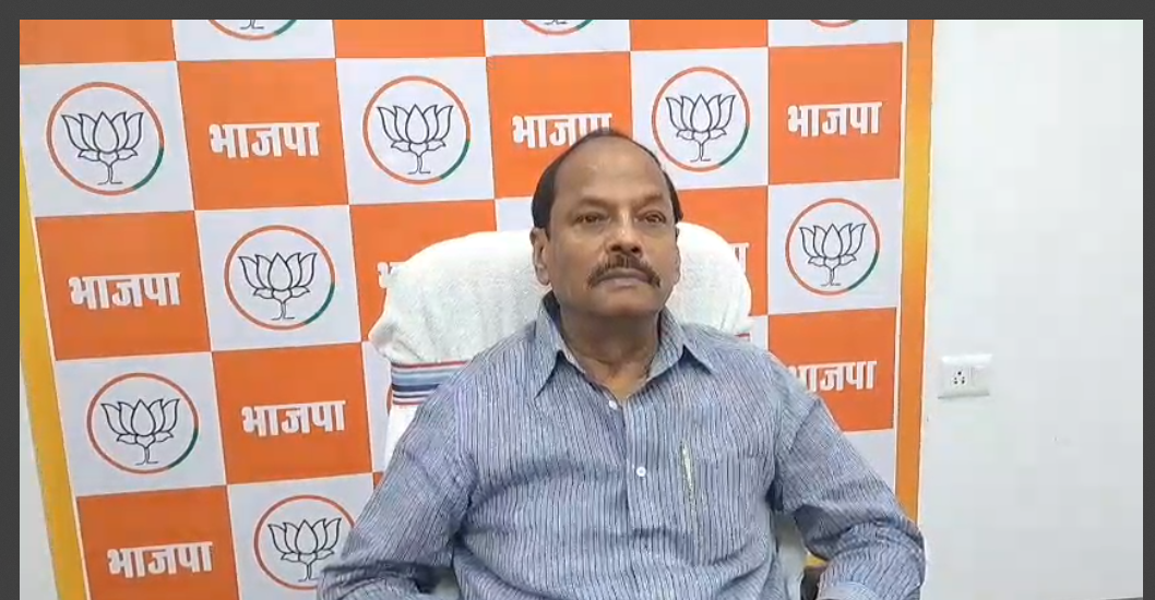 purwa cm raghuwar das ne congress per bola hamla