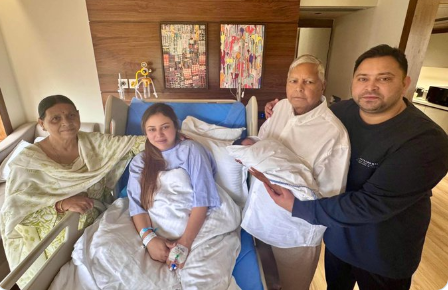 Lalu announced the name of Tejashwi's son, RJD supremo gave information by posting on social media