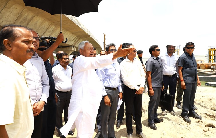 CM Nitish inspected JP Ganga Path