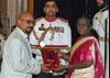 Bihar Kokila Sharda Sinha was posthumously awarded Padma Vibhushan, son Anshuman received the honor from the President