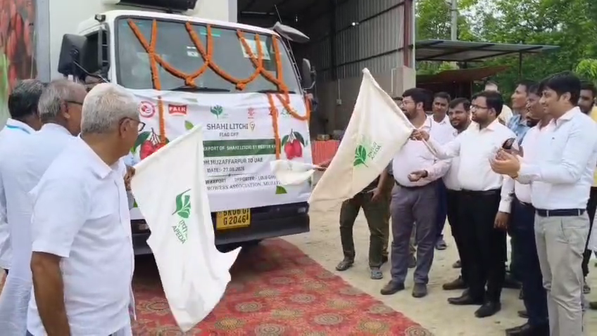 Demand for Muzaffarpur's Shahi Litchi increased, first consignment left for Dubai, freshness will remain intact