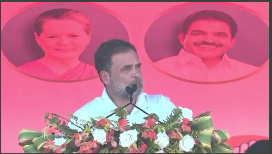 rahul gandhi ka dhuwandhar chunavi sabha