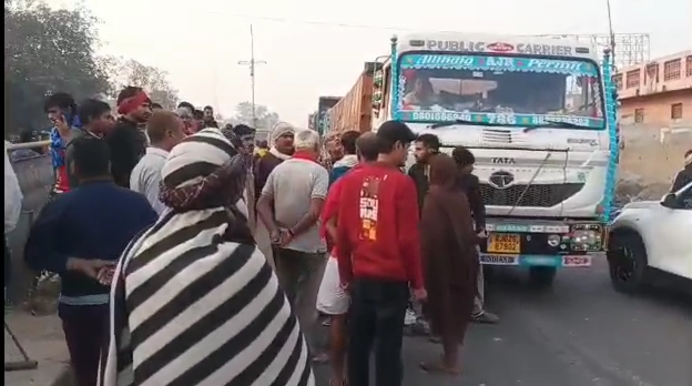Speeding truck crushes mother and son riding bike