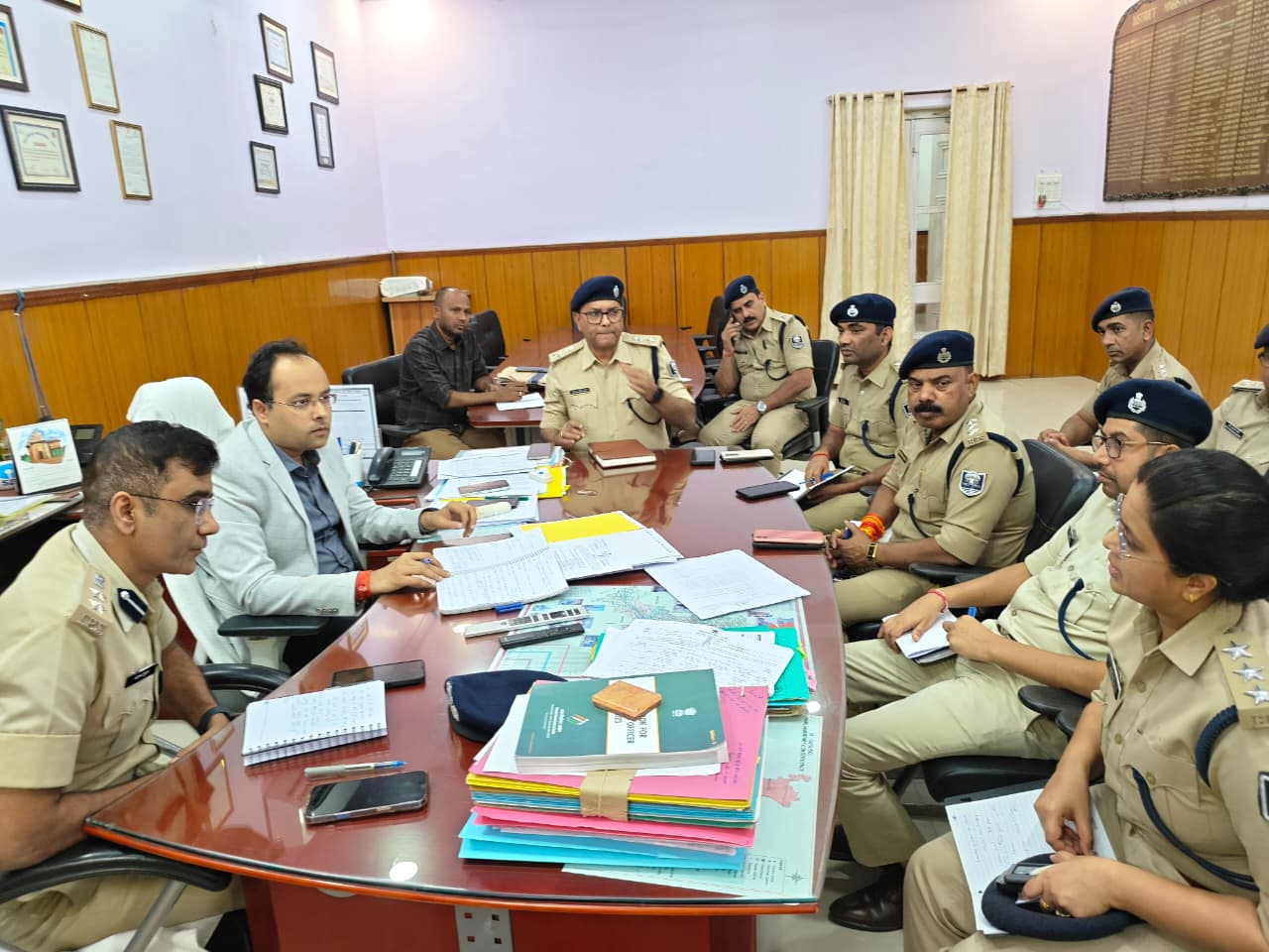 Traffic system changed in Gaya due to Bihar Election 2025 vote counting