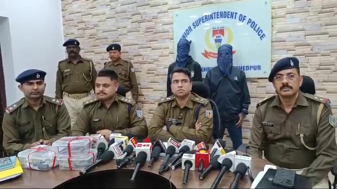 Police arrested two criminals