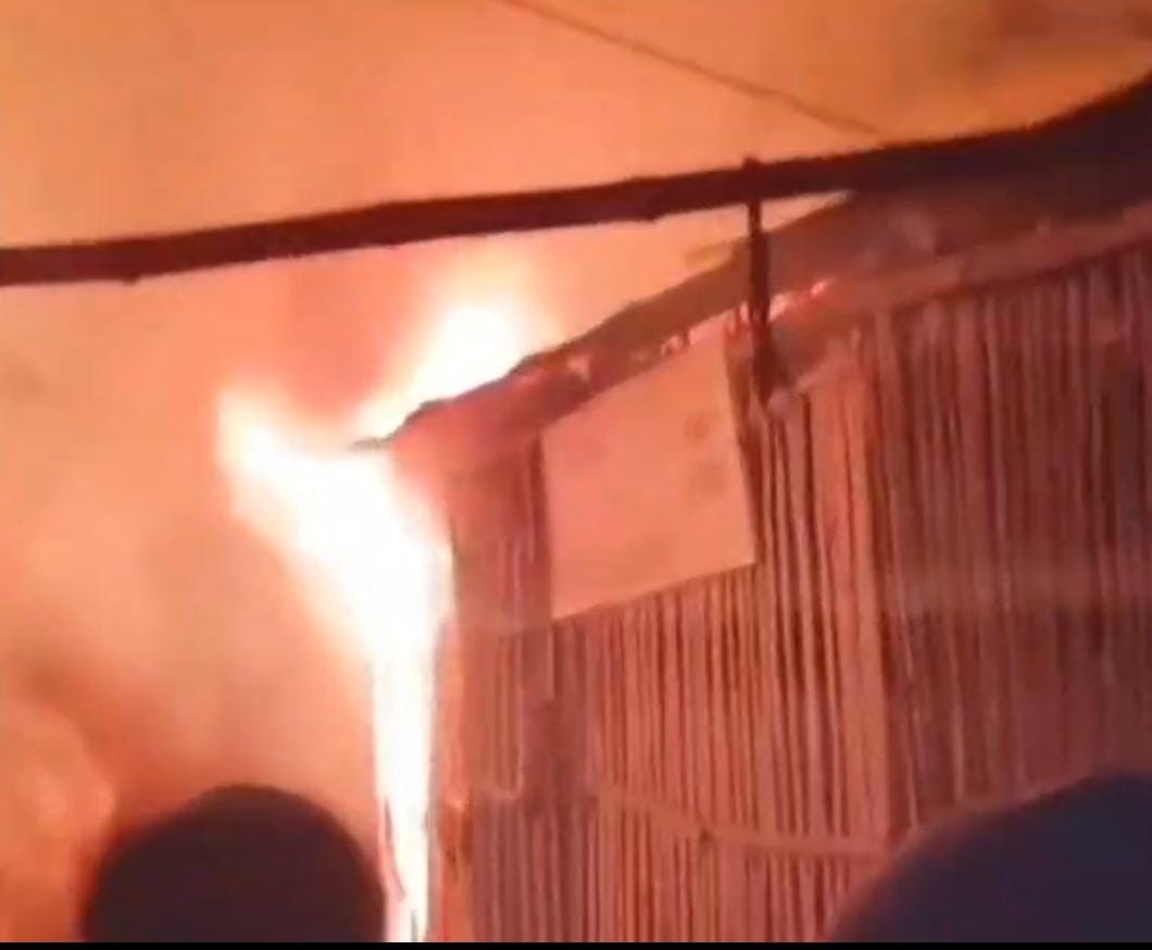  Shop and warehouse burnt to ashes, loss worth lakhs
