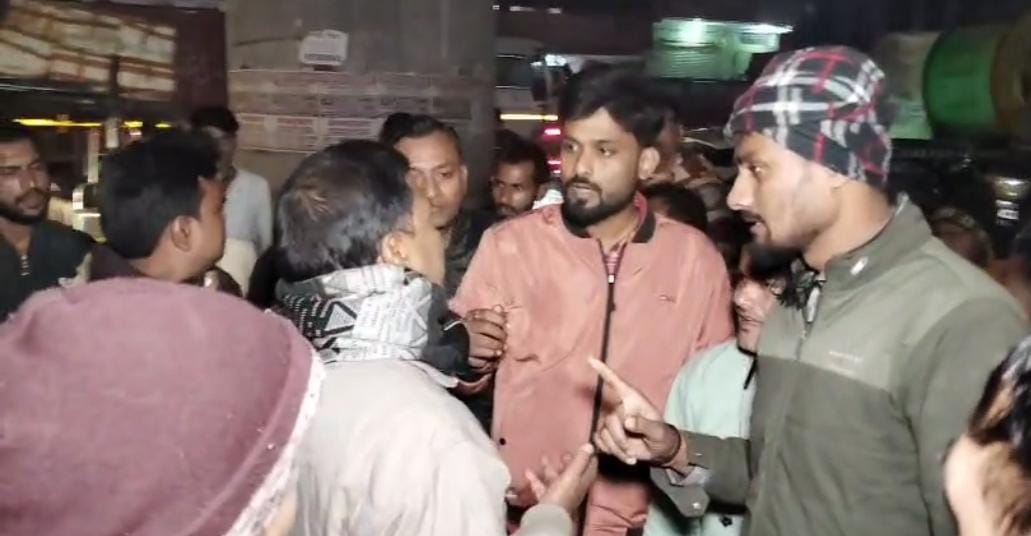 Young man died on the spot