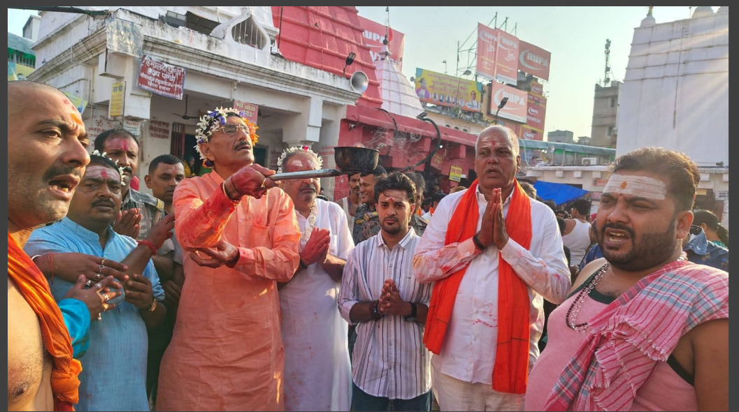 kendriye raksha rajya mantri sanjay seth pahunche deoghar