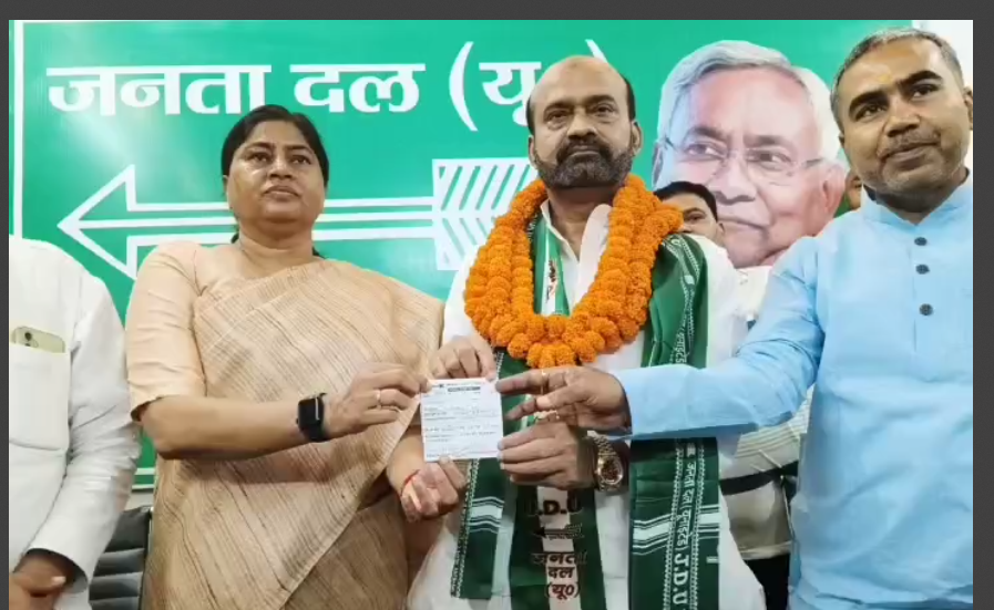 purwa sansad sabir ali ne jdu ka thama daman 