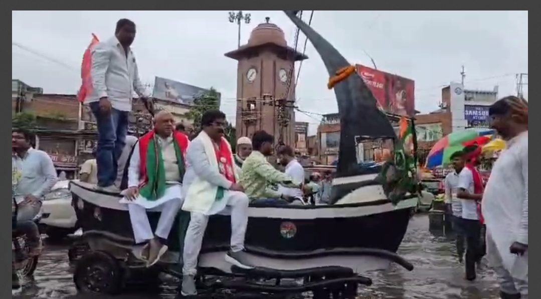 bihar ke darbhanga mai barish se bigra haal