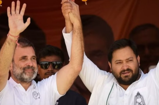 Rahul-Tejashwi will conclude Voter Adhikar Yatra today, CM Hemant Soren will participate