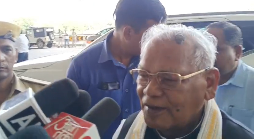 First 'Atom' now 'Hydrogen Bomb' Not even an ant died said - Union Minister Jitan Ram Manjhi