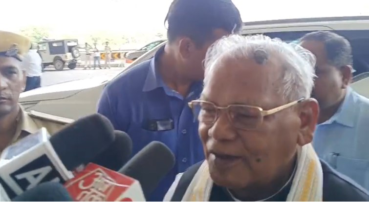 First 'Atom' now 'Hydrogen Bomb' Not even an ant died said - Union Minister Jitan Ram Manjhi