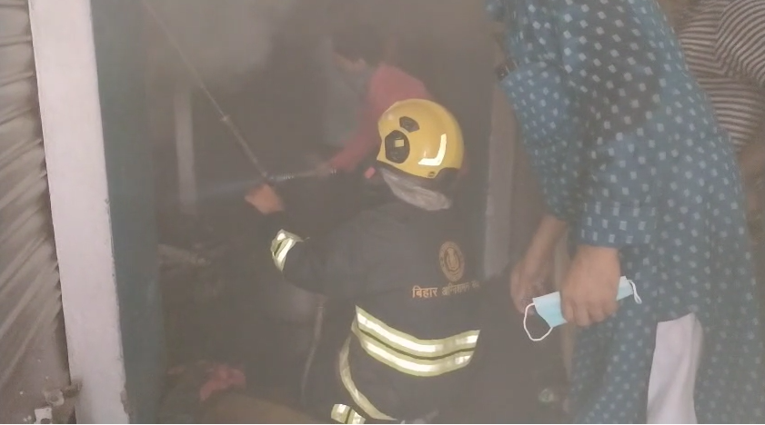 Property worth lakhs of rupees burnt to ashes