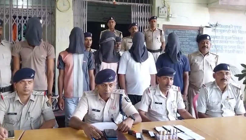 5 criminals arrested for firing on jewelers and extortion case