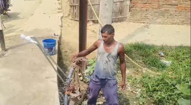 There was an outcry for water in Sitamarhi