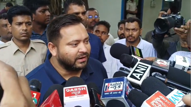 Tejashwi Yadav called the government a 'copycat' and said we need an original CM, not a duplicate CM