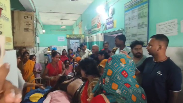 In Majdia village, a young man committed suicide by hanging himself from a tree; family dispute was the reason.