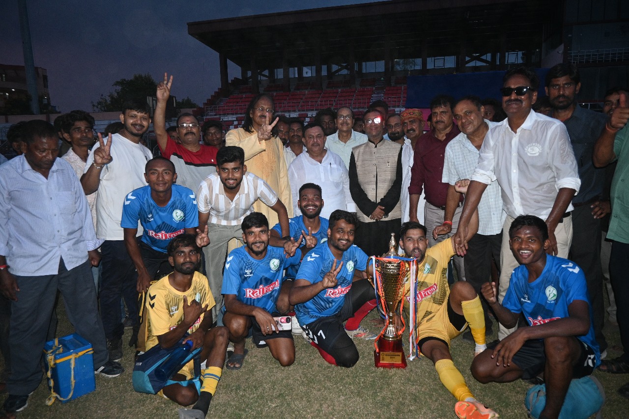 Raj Milk's reign continues in Patna Football League