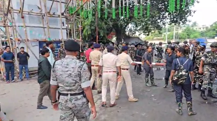 The flames of violence have reached Bihar, security forces are on alert