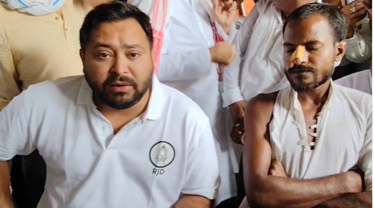Tejashwi Yadav attacks the government, says- If Jeevesh Mishra is not arrested then there will be a traffic jam in Darbhanga