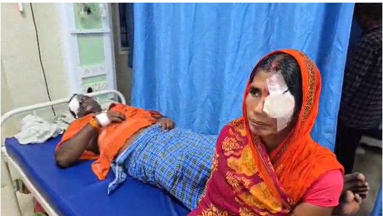 10 youths sustained burn injuries in the attack, some lost their eyesight.
