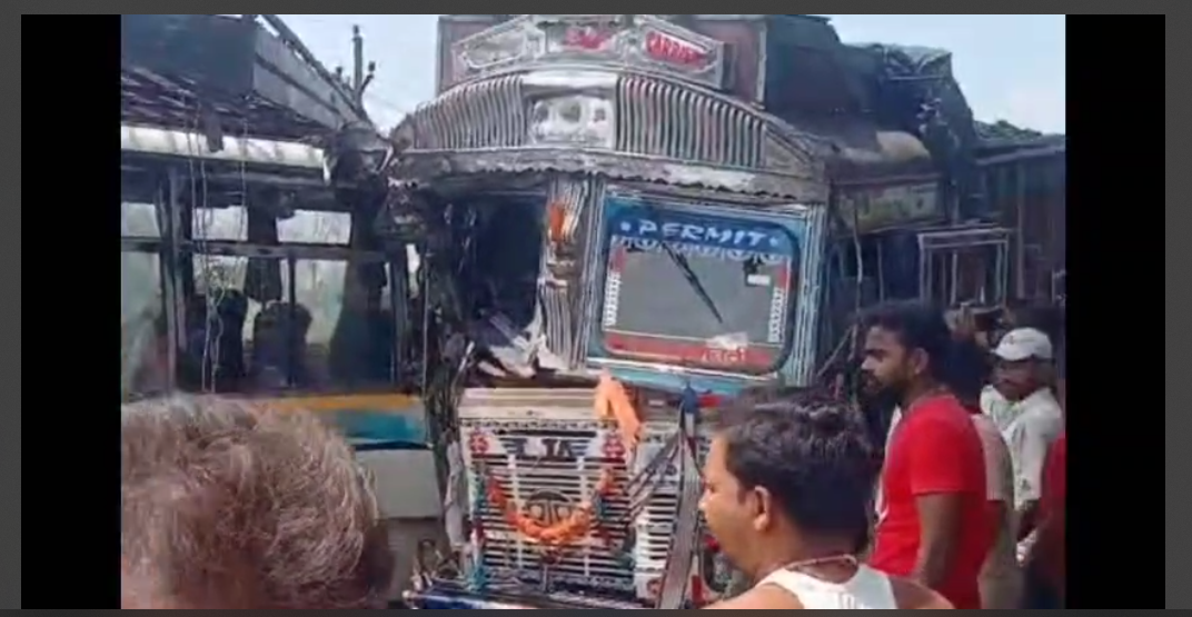 ramgarh mai bhishan sadak hadsa 