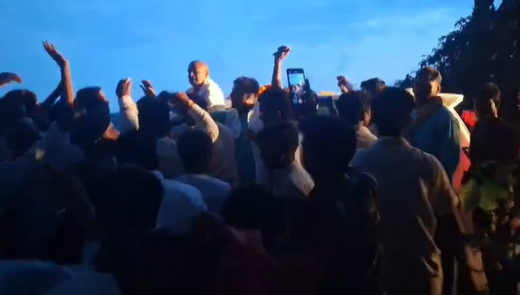 RJD supporters raised slogans against the Congress state president, video goes viral on social media