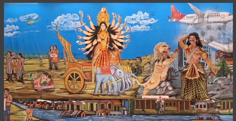 bhagalpur mai durga puja ki dhum 