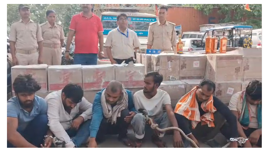 patna mai sharav taskari ke khilaf badi karrawai 