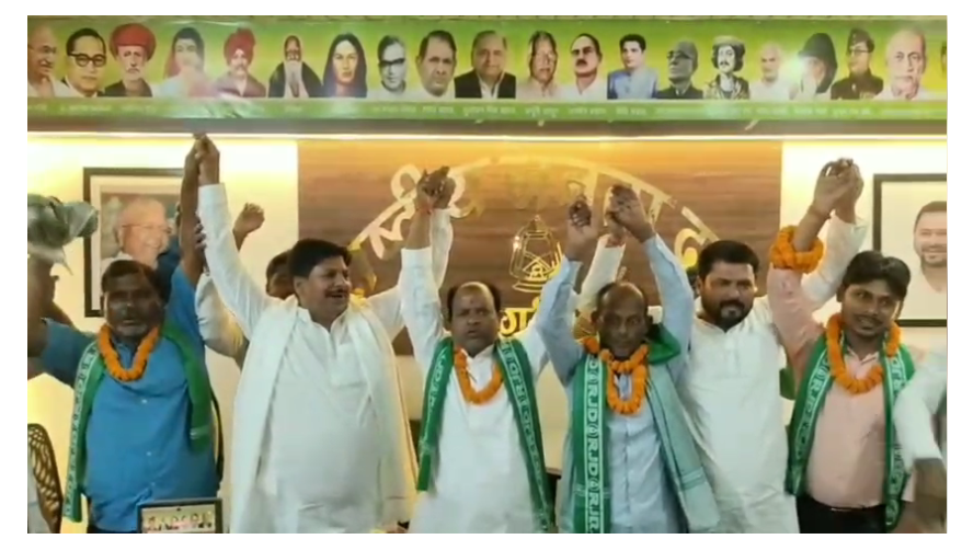 khagariya mai jdu ko laga jhatka