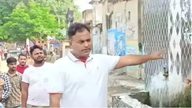 bihar mai bada prashasnik action 