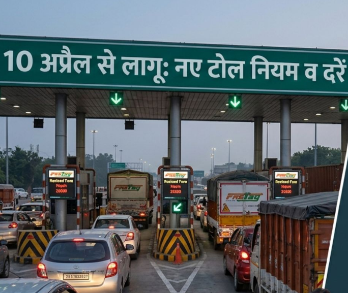 10 april se deshbhar ke toll plaja per bada badlaw