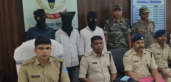 saraikela police ko mili safalta