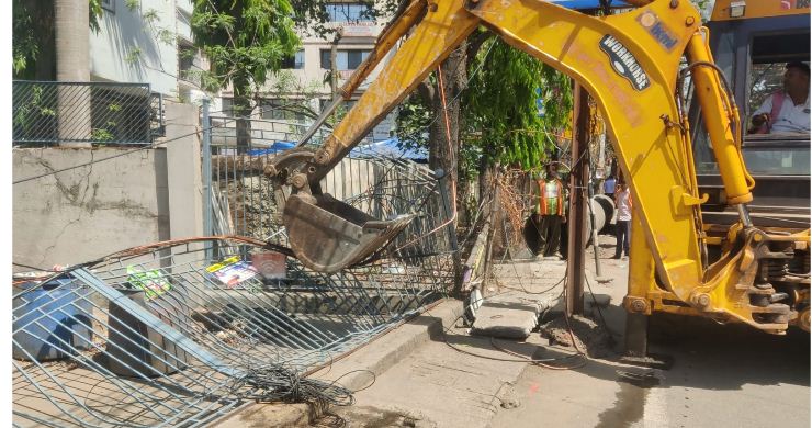 ranchi nagar nigam ka action