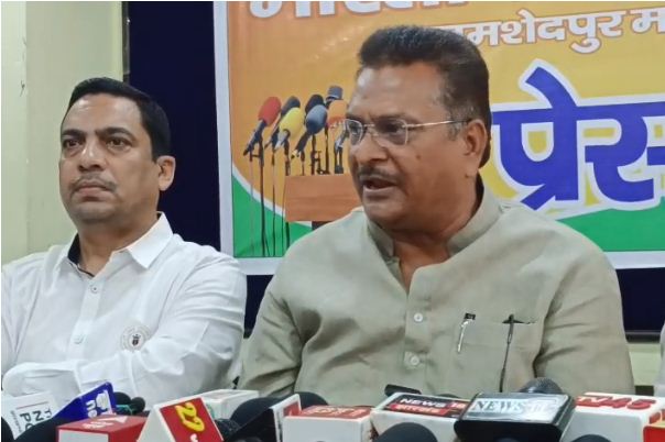 jamshedpur mein bjp ki pc