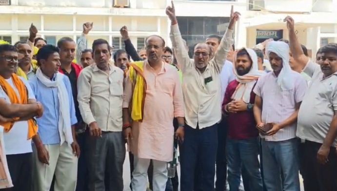 bokaro general aspatal mein hungama