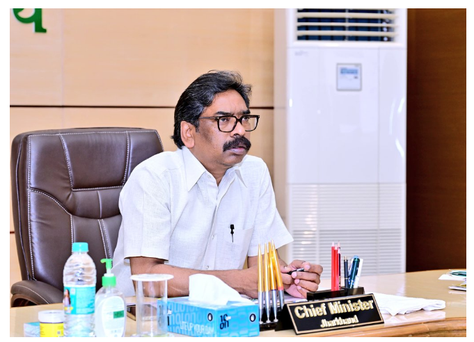 cm hemant ne ki high level meeting 