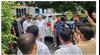 sanjay jha ke aawas pahunche nitish kumar 
