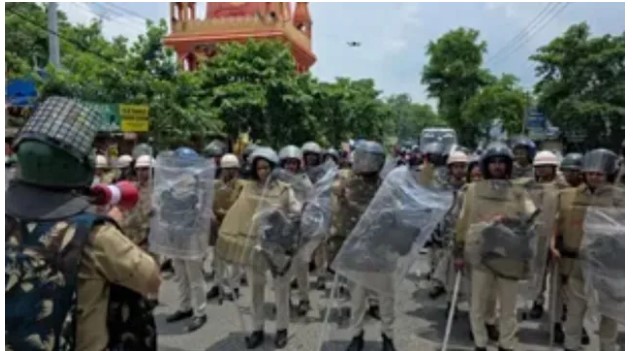 bihar mai bhir hinsa aur sadak jaam per lagegi lagam 