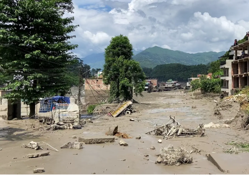 nepal mein 28 august ko barish or garaj ke alert