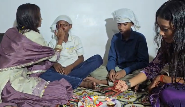 jamshedpur mein raksha bandhan ko lekar utshah