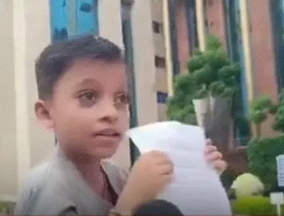 6yr k aaditya ne dgp vinay kumar se ki mulakat