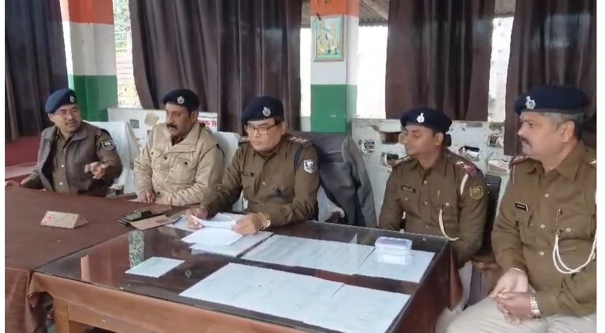 The officer in charge and the sub-inspector together committed a theft worth millions.