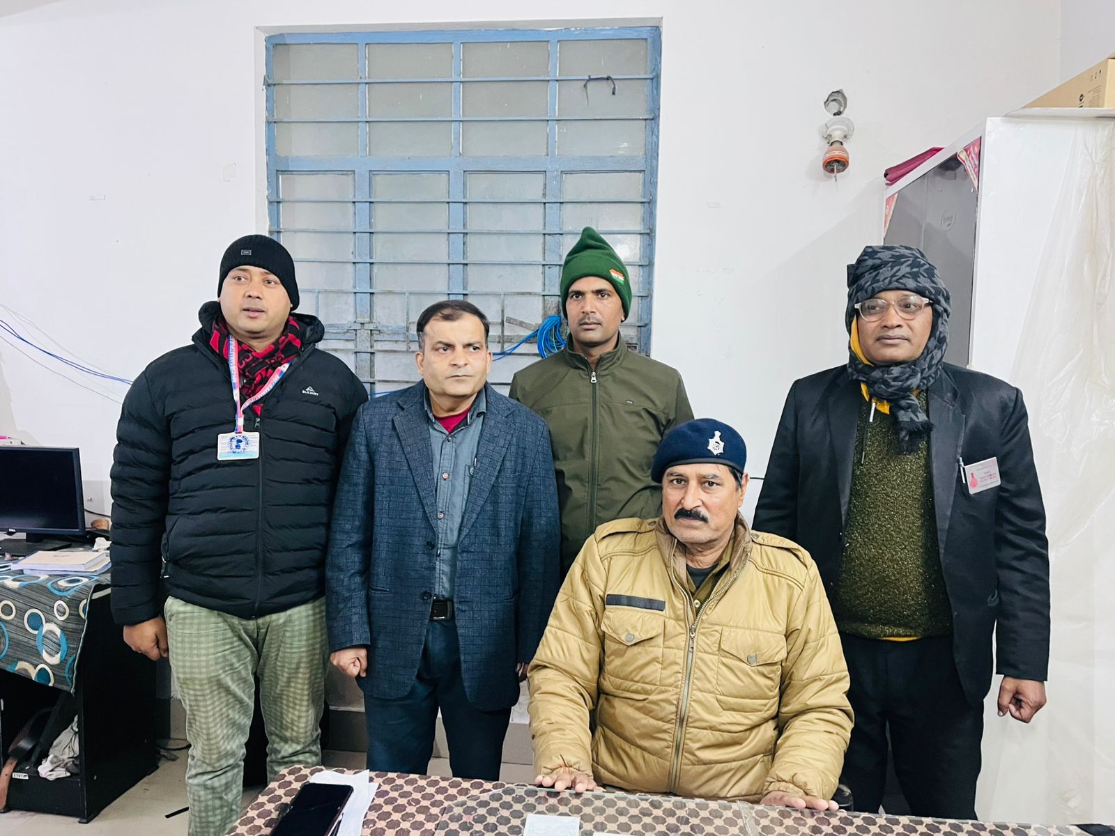 He was extorting money from passengers in the name of ticket checking.