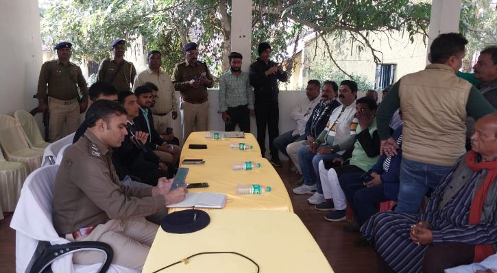 mandir nirman ko lekar hinsa mamla