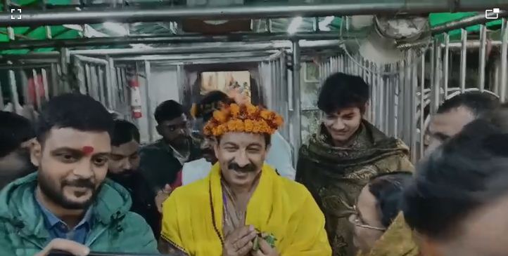 babanagri pahuche manoj tiwari