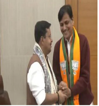 nityanand rai ne nitin navin ko di badhai